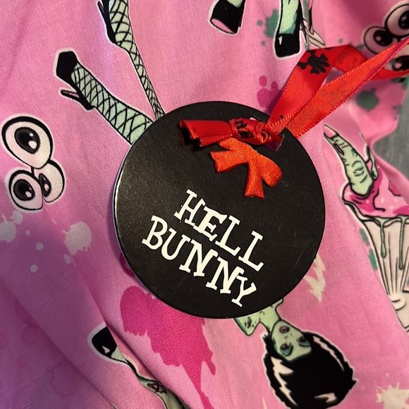 HellBunny Halloween Skirt - Picture 4 of 4